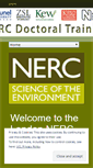 Mobile Screenshot of london-nerc-dtp.org