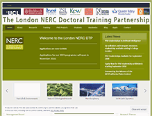 Tablet Screenshot of london-nerc-dtp.org